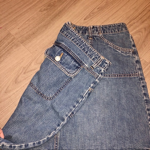 Vintage old navy jean skirt - Picture 3 of 6